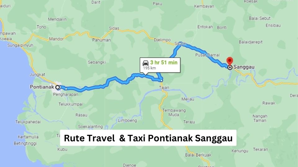 Rute Travel  & Taxi Pontianak Sanggau