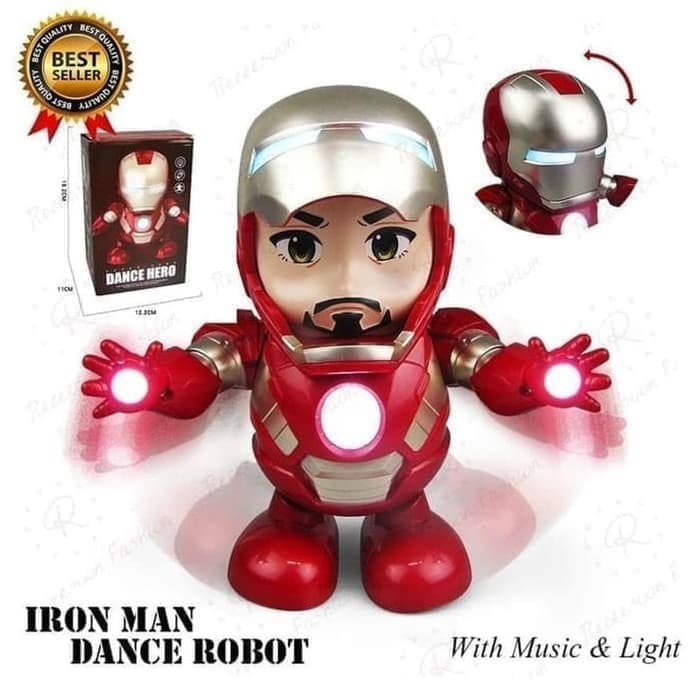robot hero dancing