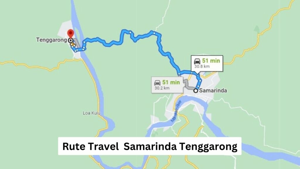 Rute Travel  Samarinda Tenggarong