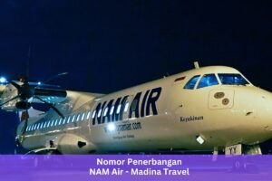 nomor penerbangan nam air