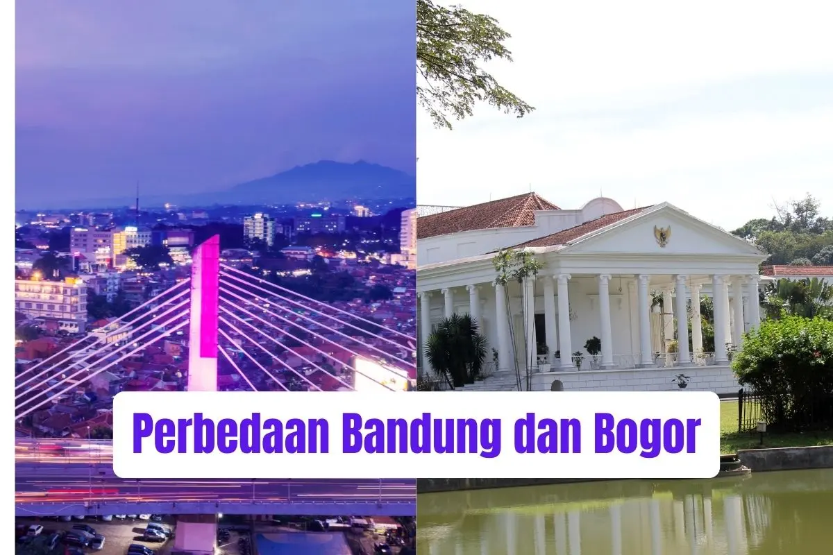 Perbedaan Bandung dan Bogor