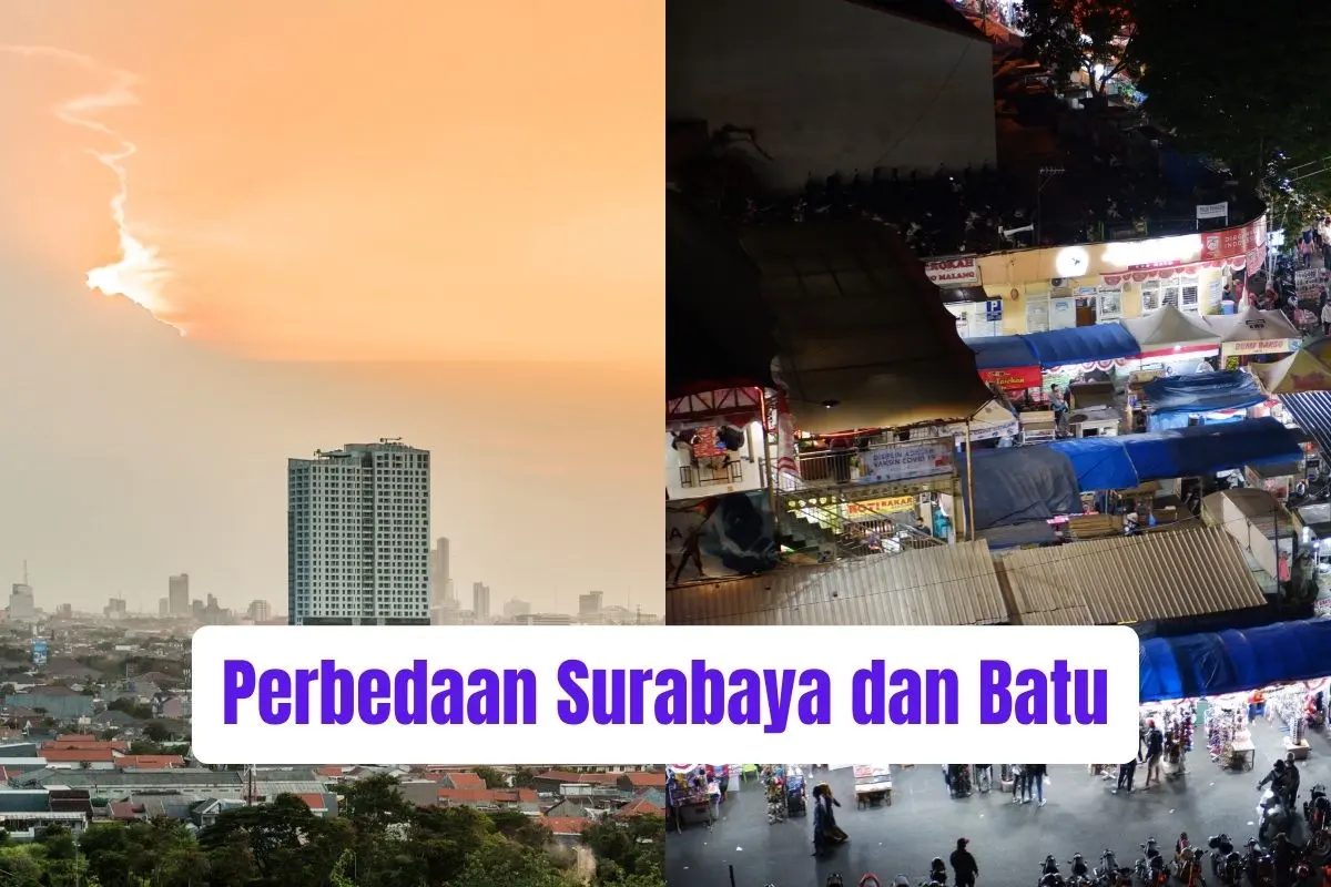 Perbedaan Surabaya dan Batu